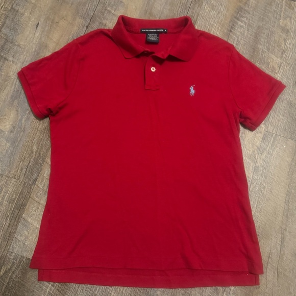 Ralph Lauren Other - Ralph Lauren Sport Red Polo Shirt Men’s Medium Classic Fit